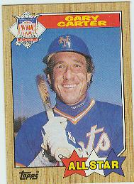 1987 Topps Baseball Cards      602     Gary Carter AS